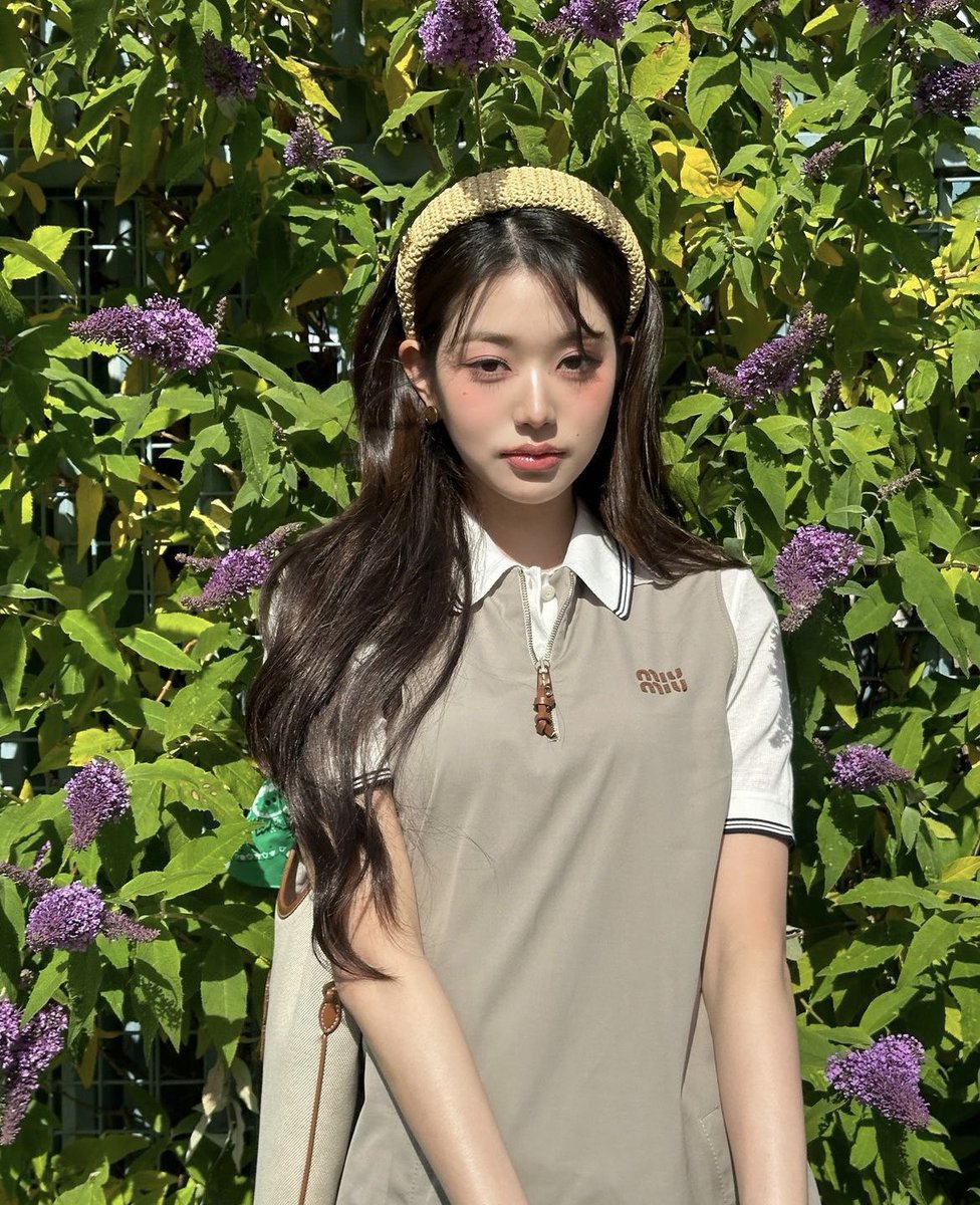 IVE ウォニョン for Miu Miu✨ Summer vibes with Miu Miu💐💛