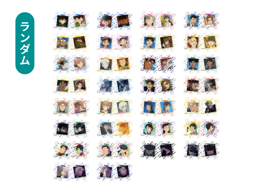 メモリアルシーングッズ】 名探偵コナンランド TDアクリルパズル(TV