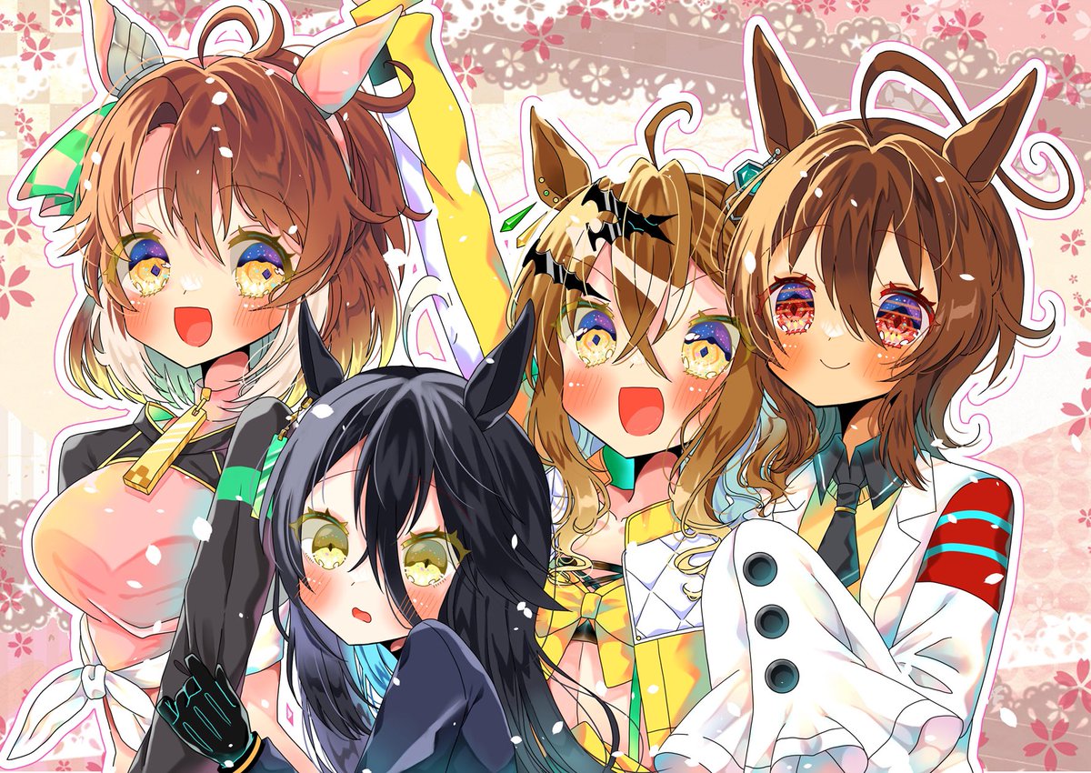 ウマ娘 #アグネスタキオン #ジャングルポケット #ダンツフレーム