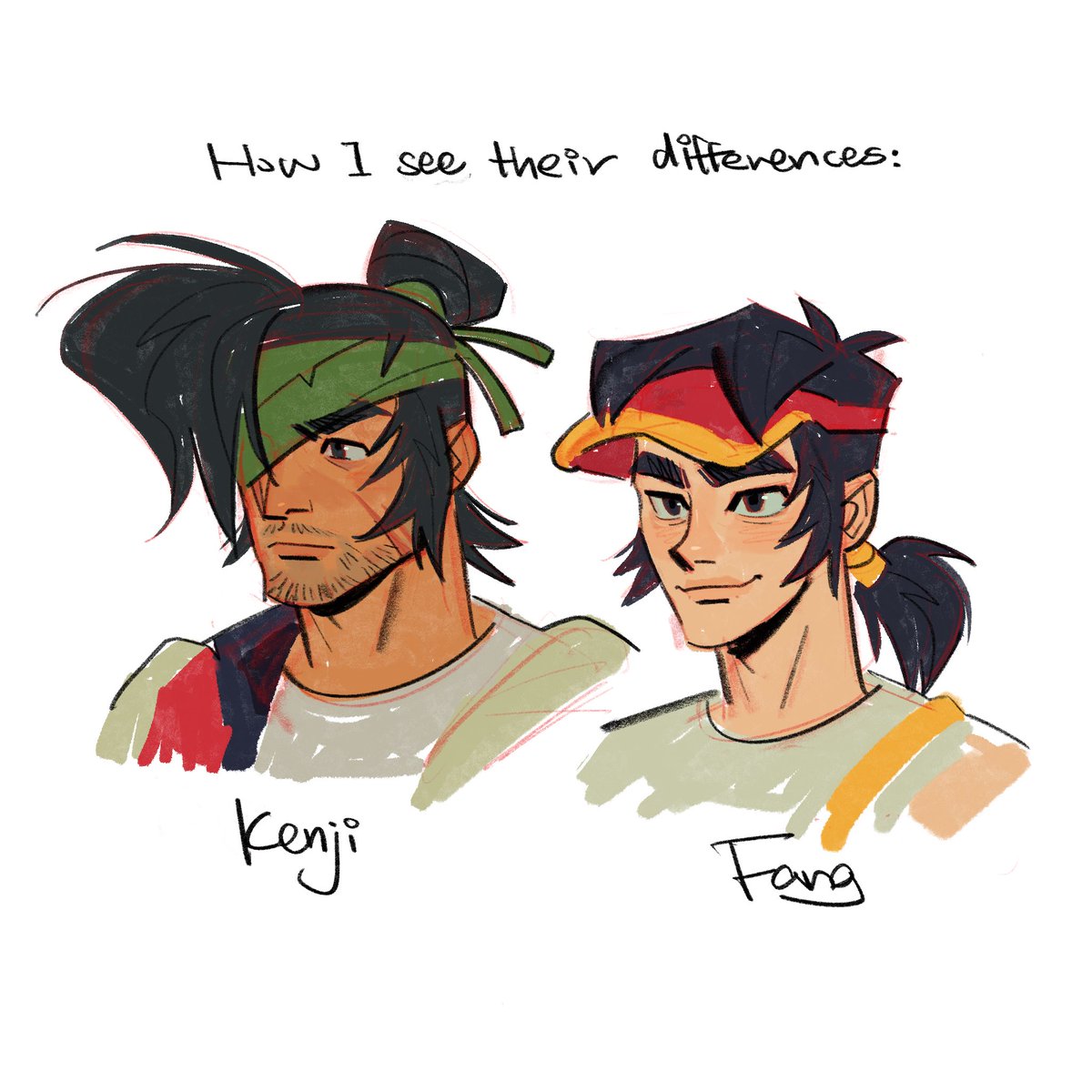 How I see Kenji and Fang👁️👁️ #BrawlStars