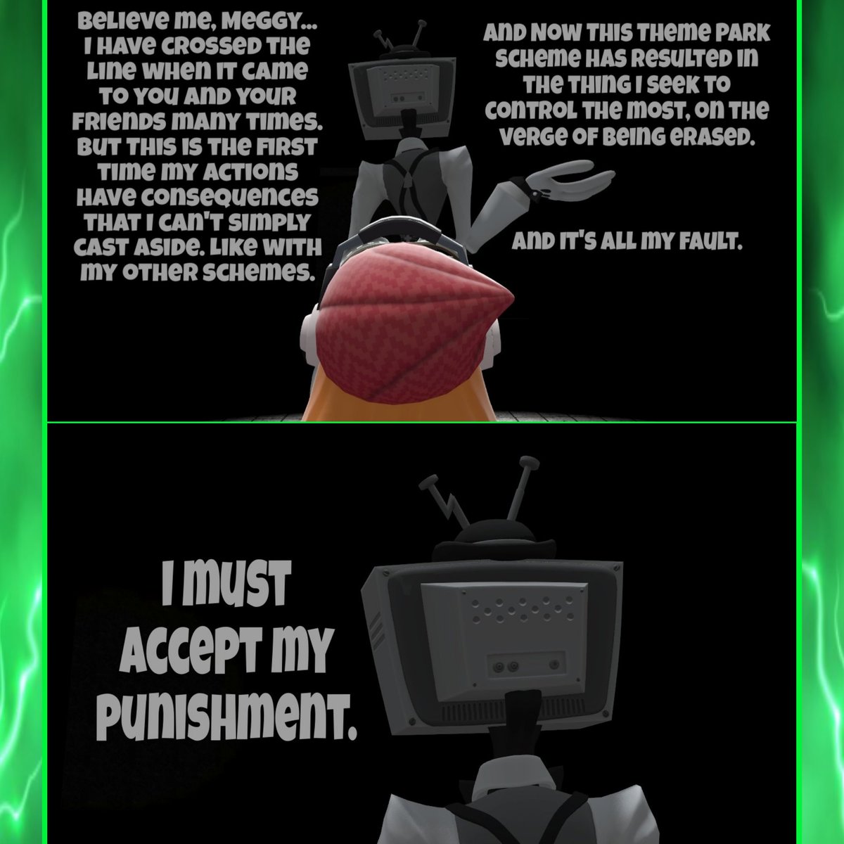 Meggy is free and yet feels conflicted on Puzzles sudden