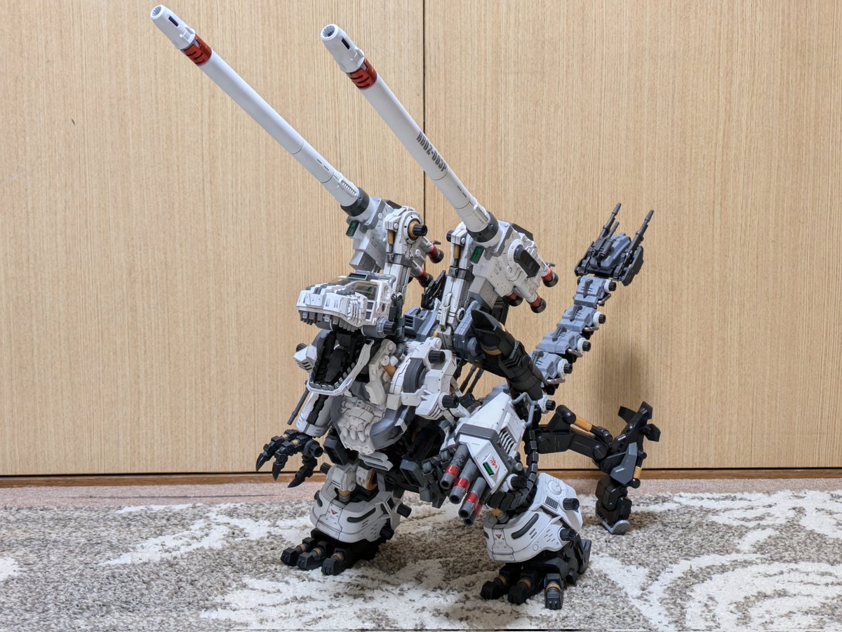 クリアー吹き 前回色変えして作ったゴジュラスMk-Ⅱ量産型最終決戦仕様