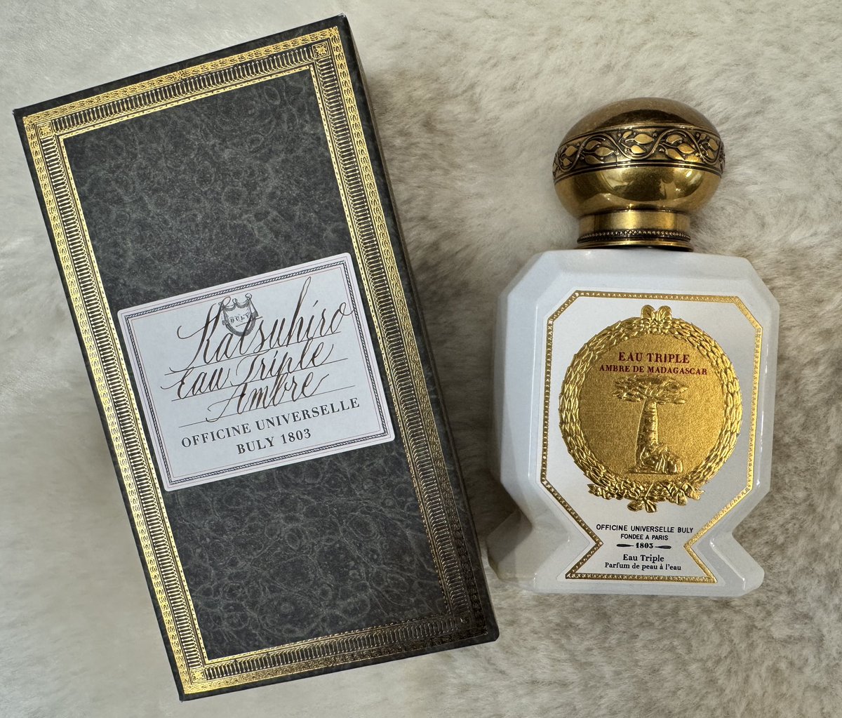 Thank you for the Madagascar fragrance! @BulyJapan