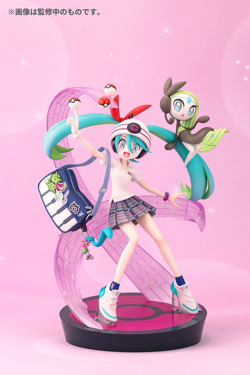 ポケモンと初音ミクがコラボしたグッズ「18 Harmony Stage」が