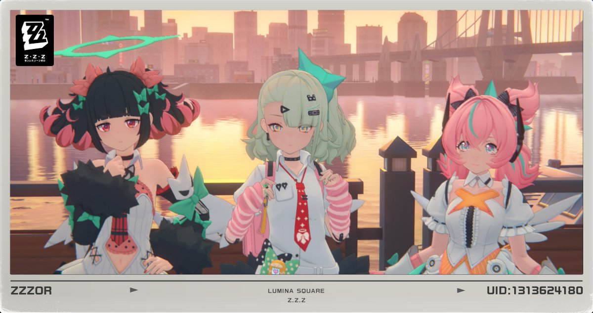 妄想エンジェルの3人！！！ #ゼンレスゾーンゼロ #ゼンゼロ #妄想