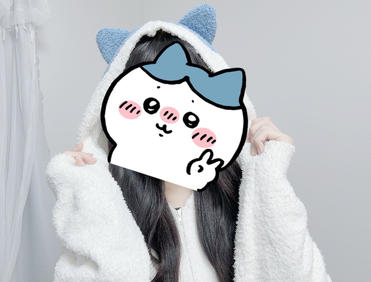 ちいかわ モコモコSETUP ハチワレ LOWRYS FRAM フリーサイズ