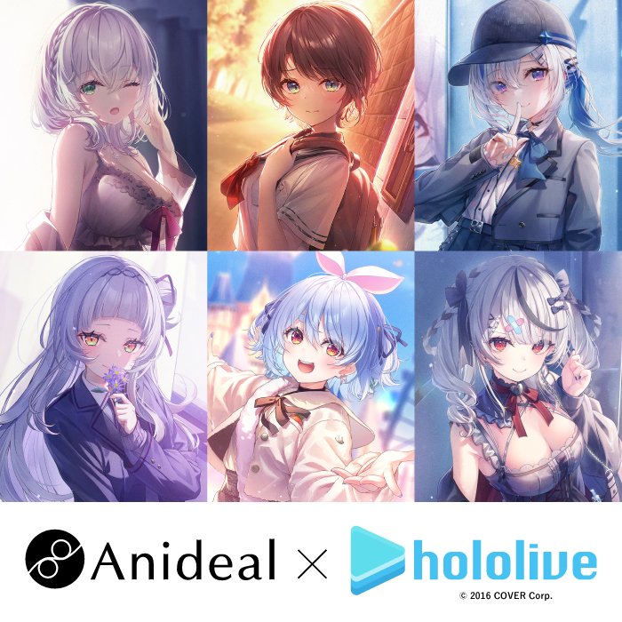 🌹🌹 #Anideal × #ホロライブ 🌹🌹 再販決定！！！！ そして新発売の