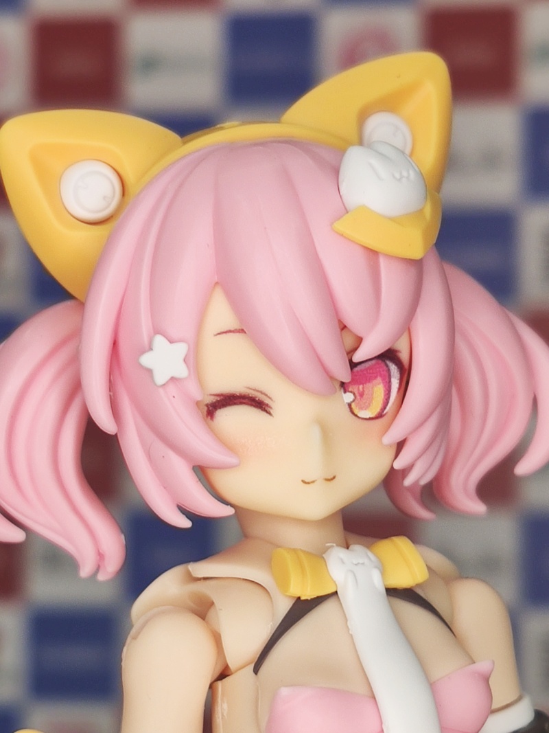 AKG26 新作その2、PUNI☆MOFUマオ用アレンジフェイスパーツ【アナザー