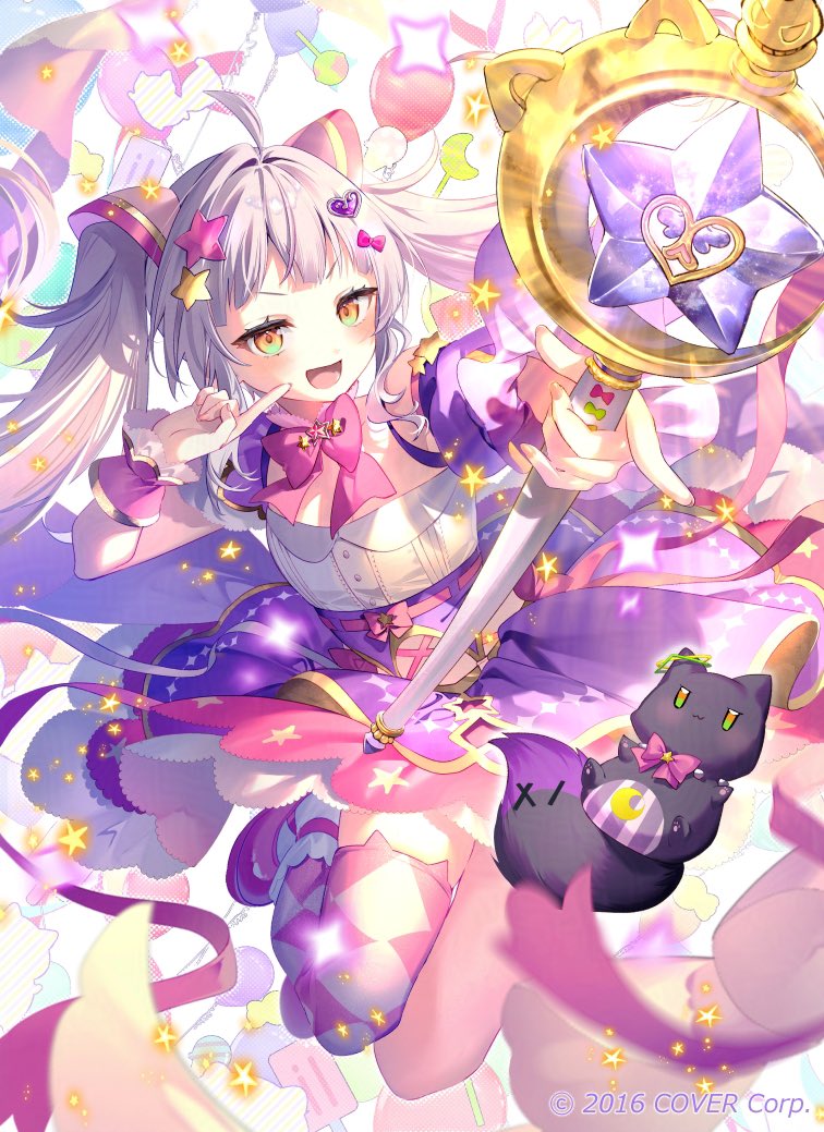 ホロライブ🌙 紫咲シオンさん 誕生日記念2024グッズイラスト を描かせ