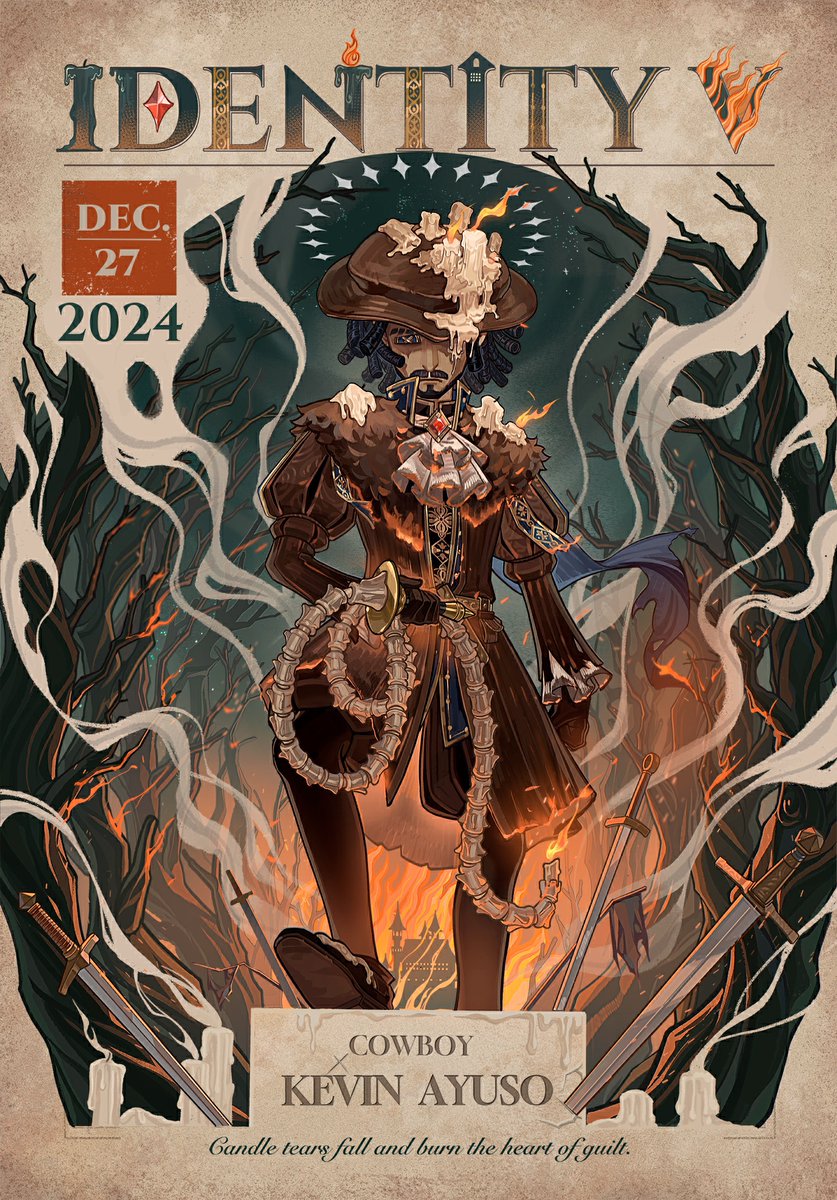 溶け落ちる想い】 12月27日の表紙を飾るのは カウボーイ-カヴィン