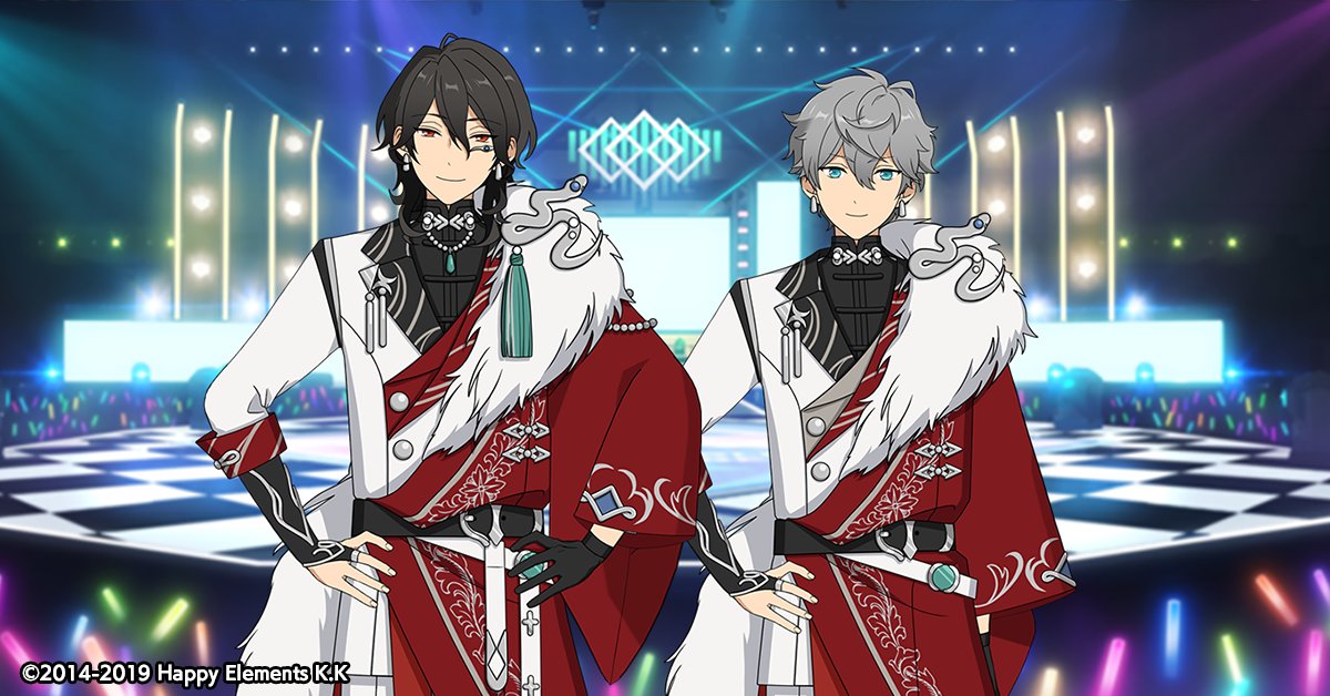 スカウト情報】 零と泉のカードにはルーム衣装が付いています🎵 ⭐5 朔