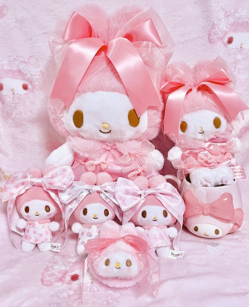 マイメロのバースデーグッズ、リボン姫デザインシリーズを購入してき