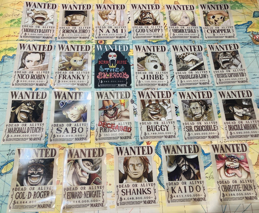 ご案内】 麦わらストア ポイントアプリの特典をご紹介♪ 50P: 手配書