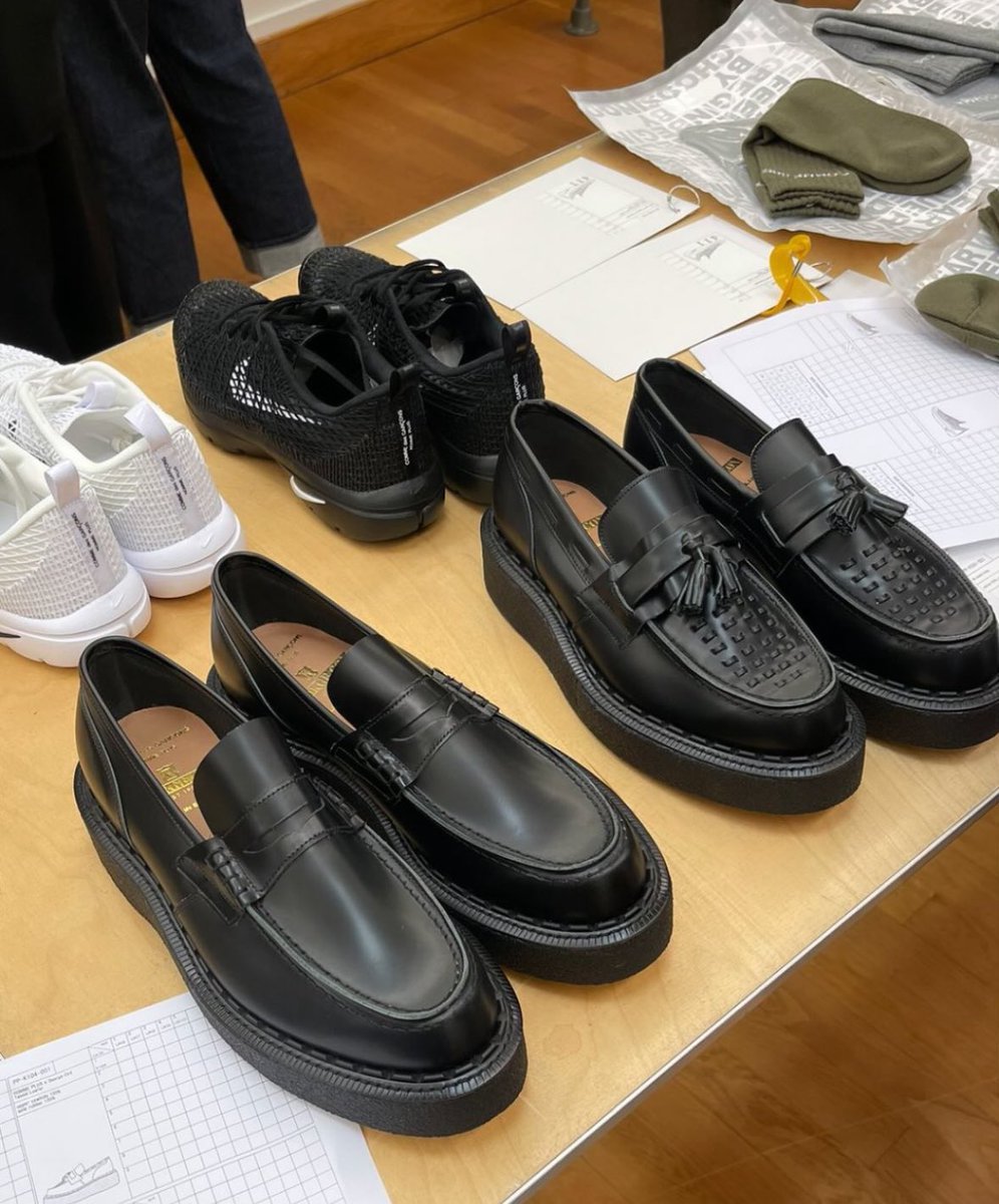 COMME des GARÇONS HOMME PLUS 25AW ×George Cox コインローファー良