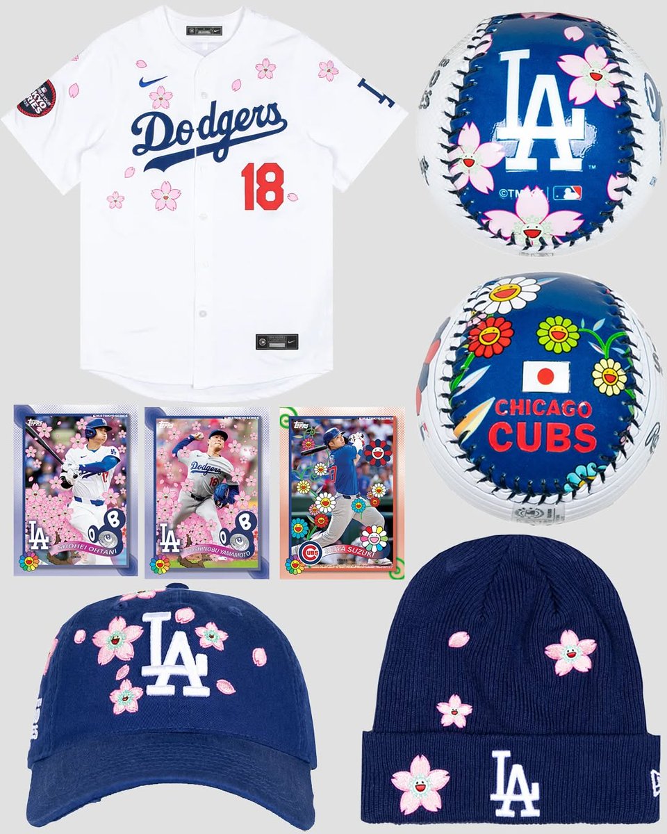 ドジャースxカブス MLB東京シリーズ」の大谷翔平ジャージなどの開催