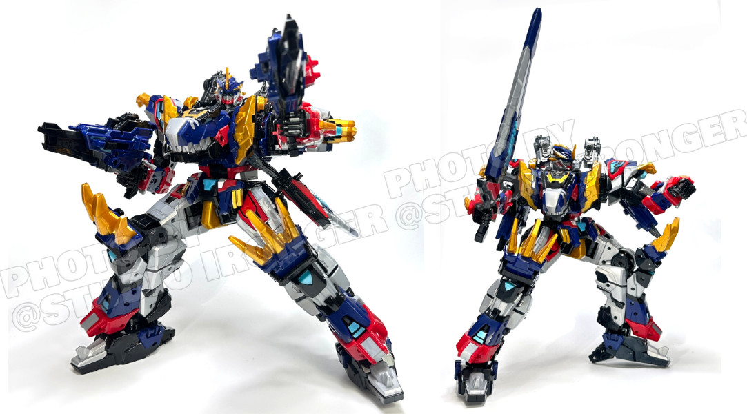 ミニフォース ダイノイド レックスカイザー。巨大恐竜と車が合体、全高