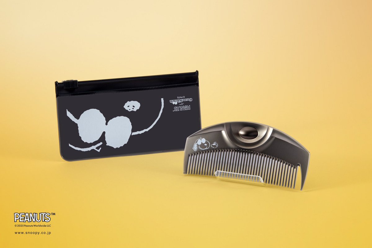 ラブクロム スヌーピー ヘアコーム ラブクロムスヌーピーが描かれた