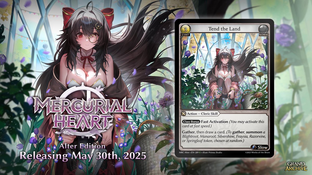 Mercurial Heart Alter Edition releases next month, and it's time