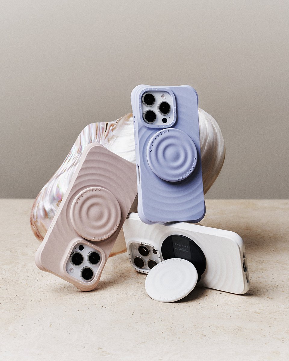 愛されウェーブシリコンケースシリーズに、新カラーのニチニチソウ が