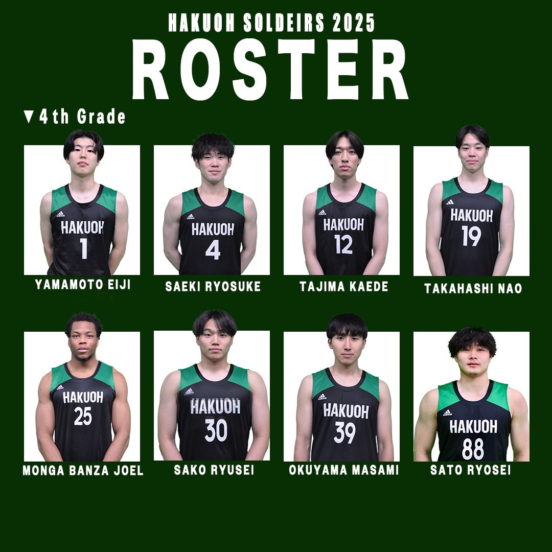 白鷗大学男子バスケットボール部 (@hakuoh_soldiers) / Posts / X