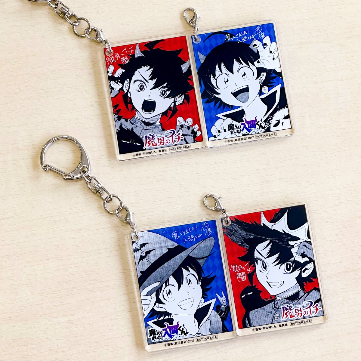 抽選で100名に特製2連アクリルキーホルダーが当たる！ 『魔男のイチ』3