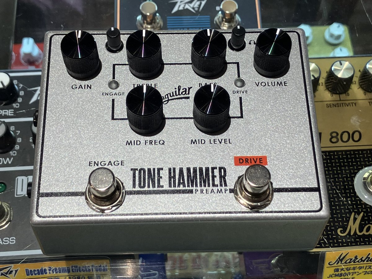 ⚙️機材紹介⚙️ aguilar TONE HAMMER V2 ダイナミックなサウンドかつ