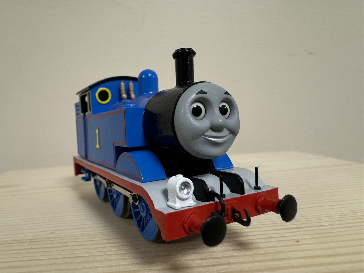 Some people have asked about this Thomas model I made last year