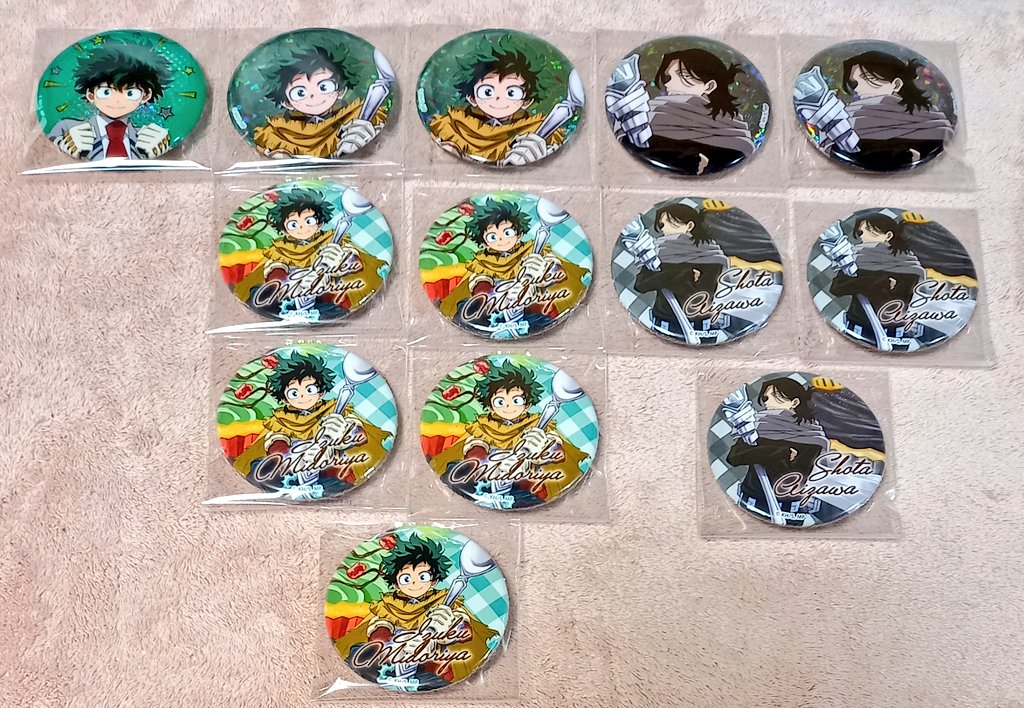 僕のヒーローアカデミア オープンスクール カップケーキ 緑谷出久 缶