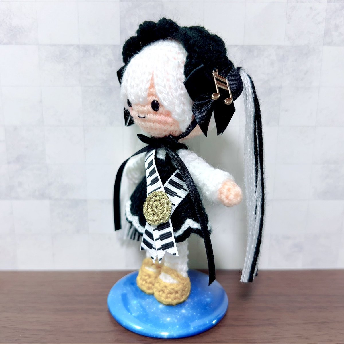 あみぐるみオーダーメイド】 リピーター様からのご依頼です！ ピアノを