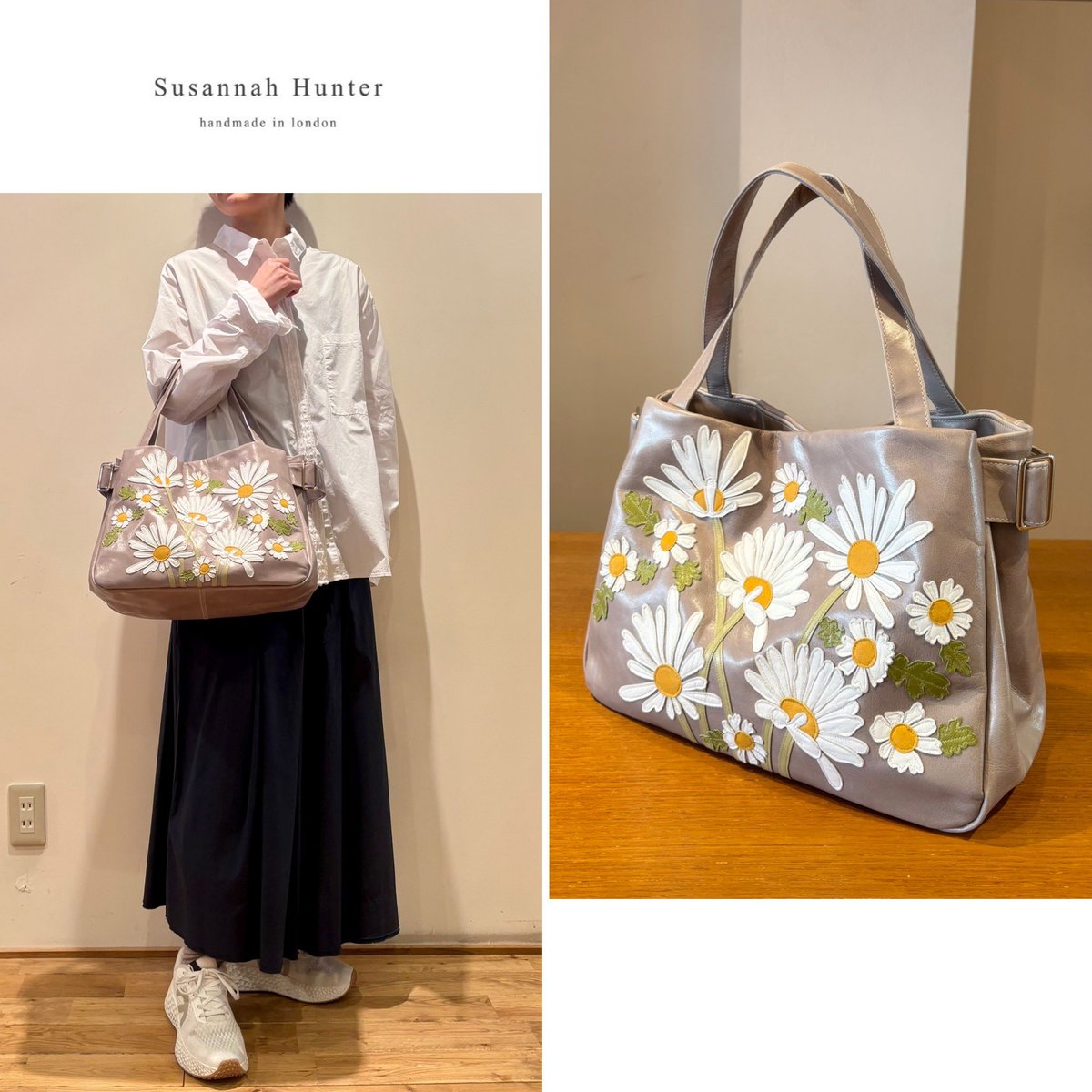New Arrival🌼Susannah Hunter 初登場！スザンナ・ハンターのレザー花