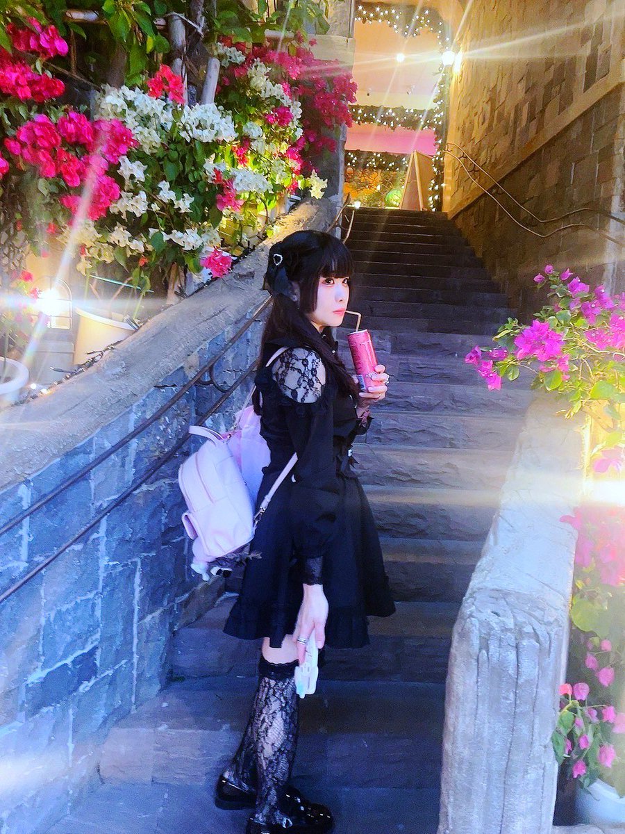 これは懐かしいお写真！ 友達が撮ってくれたのだけどライト🔦がいい