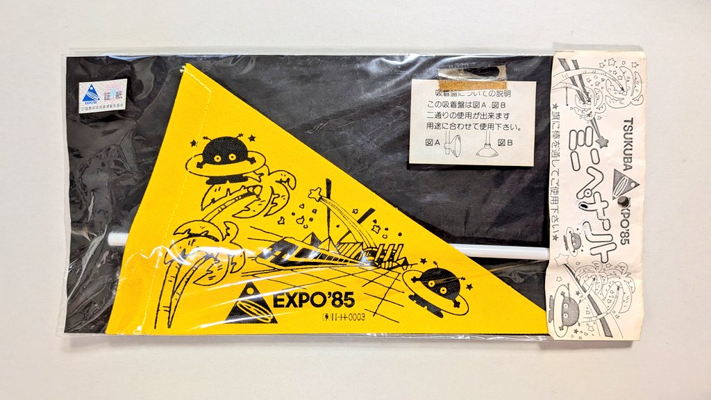 Souvenir pennant in Japan, my collection. 