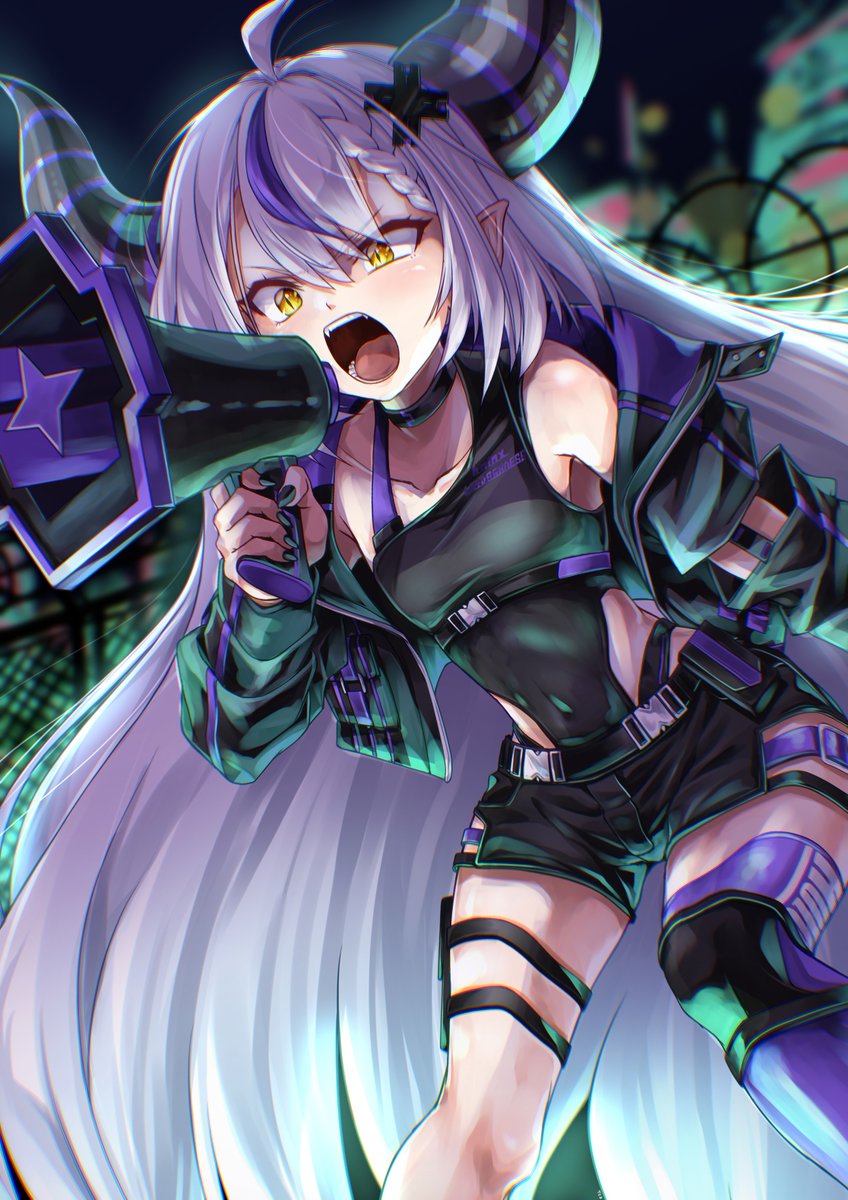 ラプさま🛸💜 #laplus_artdesu