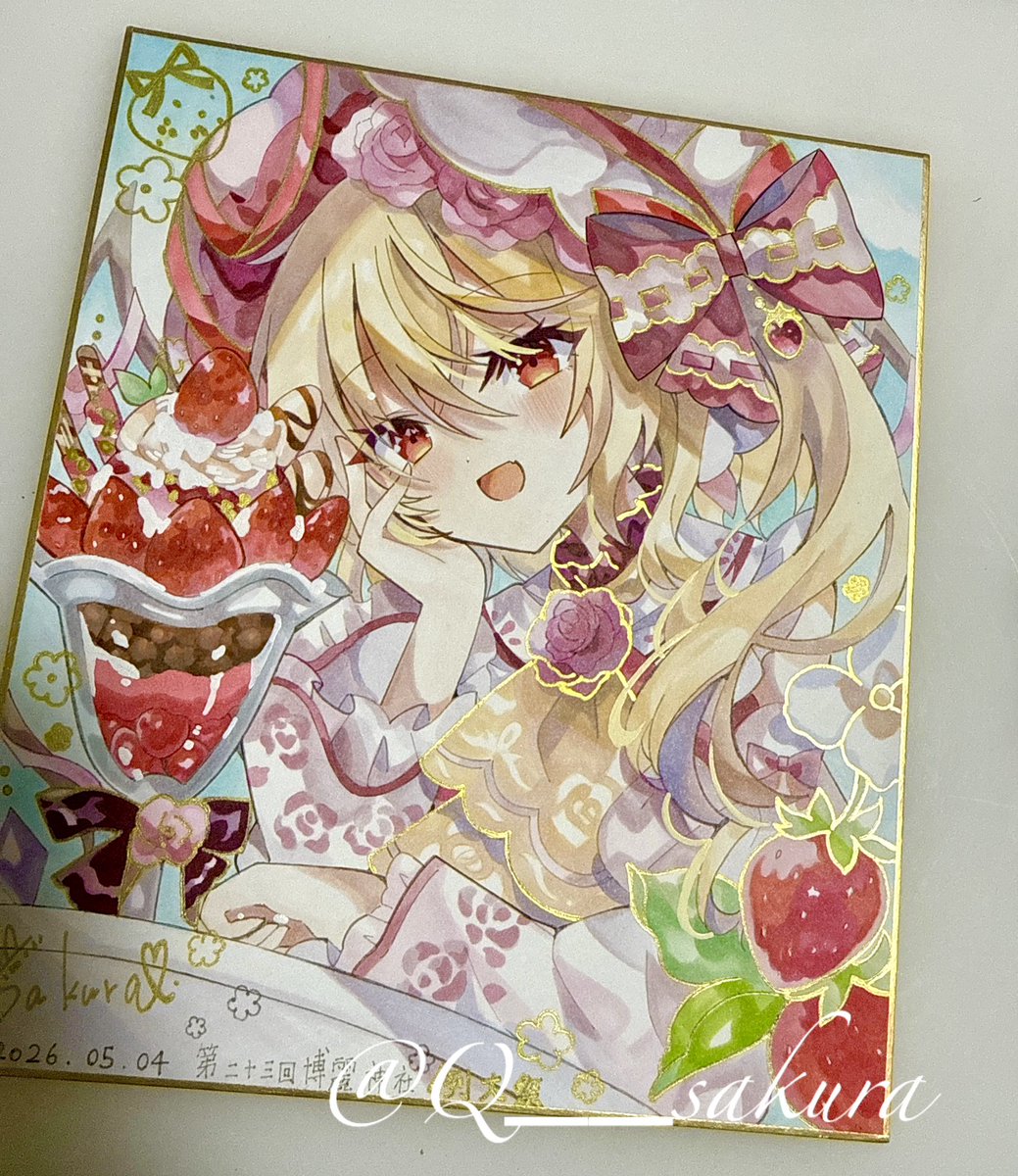 500♡ありがとうございます こんな感じになりました フランちゃんの