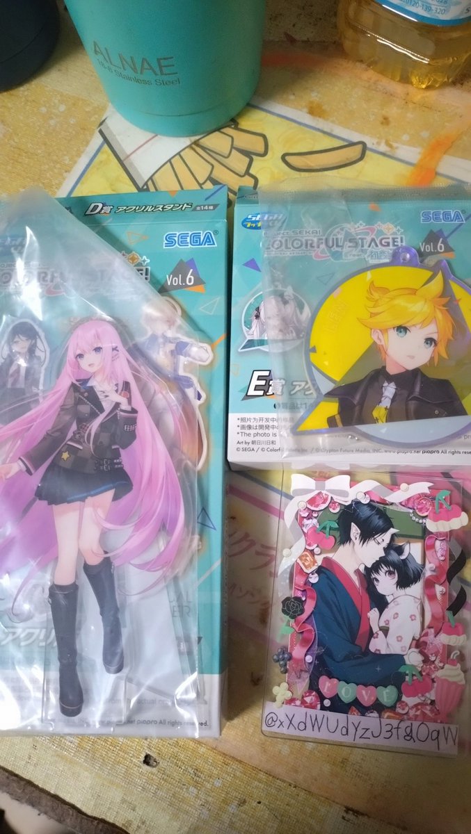 交換希望】SEGAラッキーくじ ﾌﾟﾛｼﾞｪｸﾄｾｶｲ vol.6 【譲】画像のもの 【求