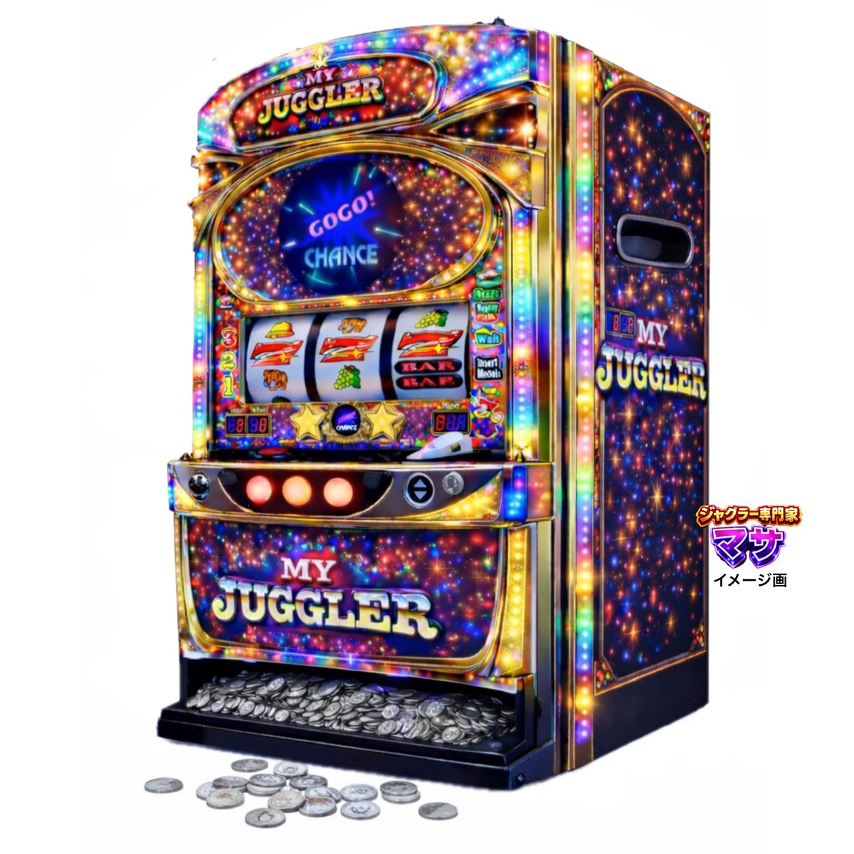 新台】 マイジャグラー6 スマスロではなくメダル機(確定) 正直どう思う