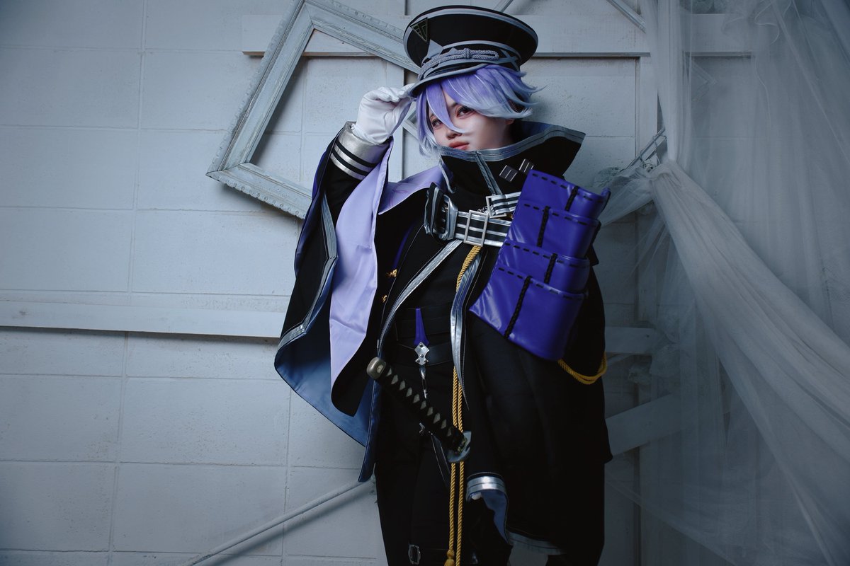 cos 刀剣乱舞 源清麿 . . . photo：おうるちゃん ウィッグ：シラクさん