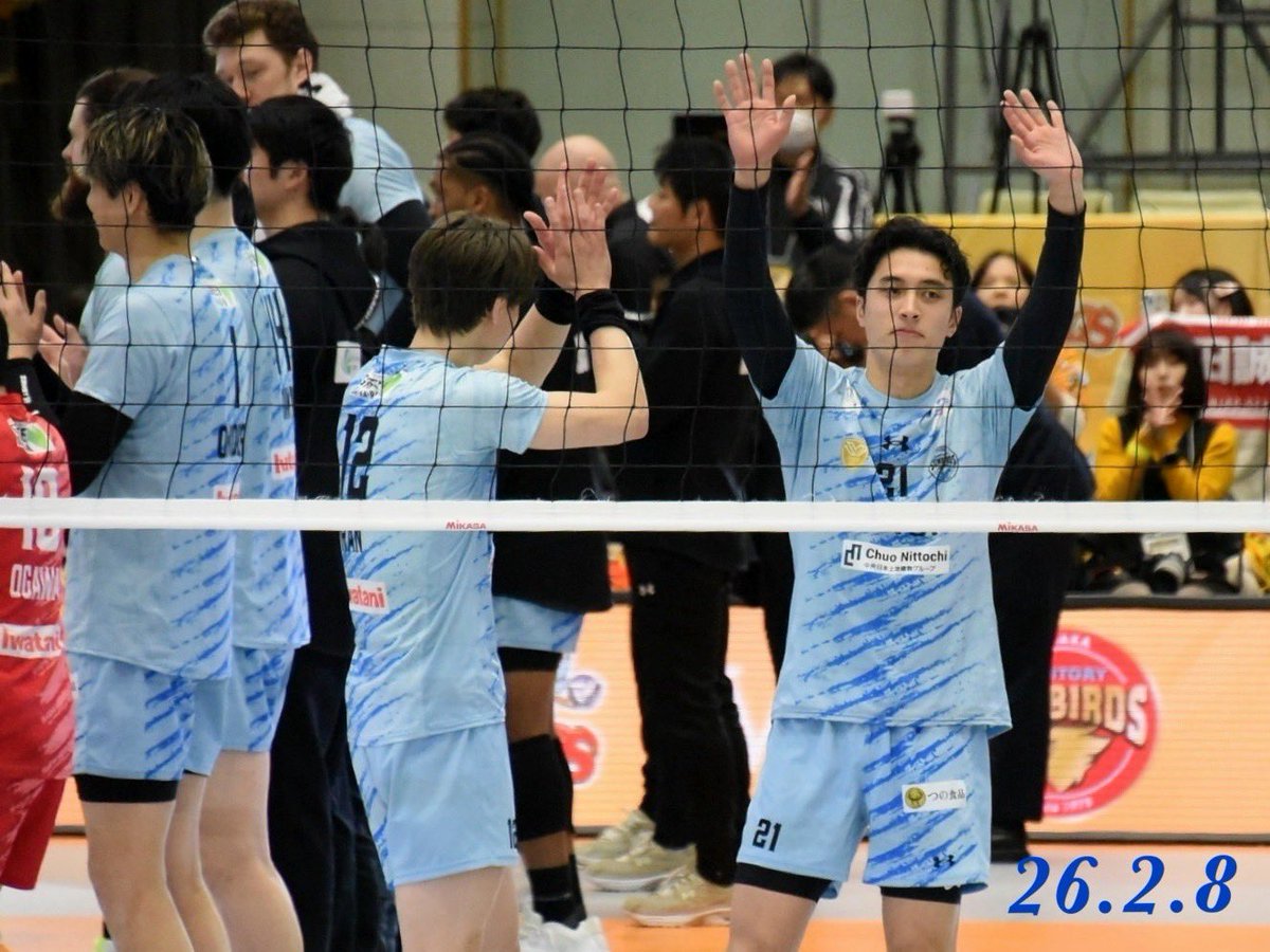 26.2.8 ジェイテクト🐝-サントリー🐦‍🔥@岡崎🏯✨️ 絶対諦めない兄弟