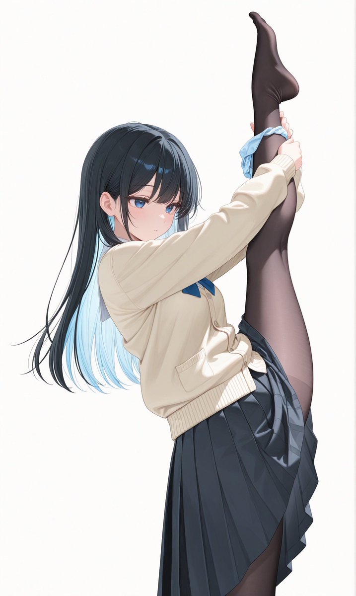 私ったら履く順番間違った… SFW illustration