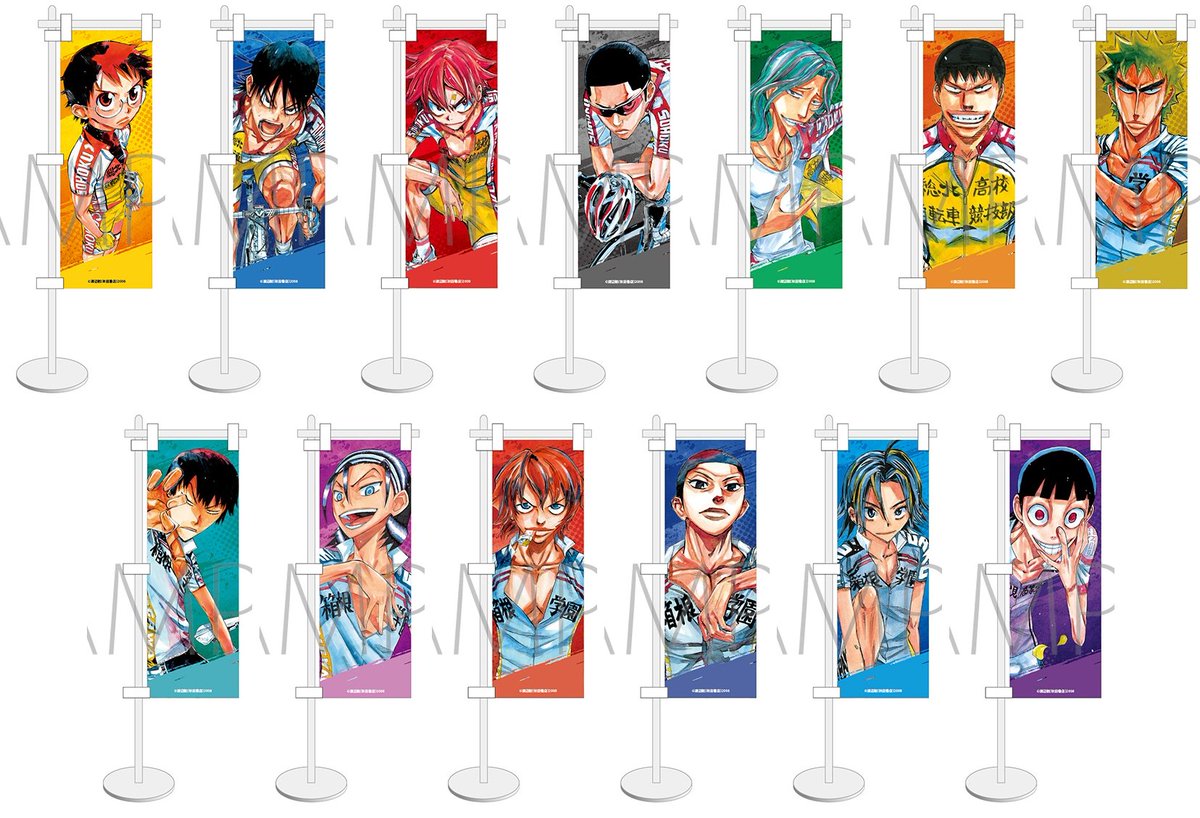 アニメイトオンラインで予約開始！ 弱虫ペダル ミニのぼり 2026/05/08