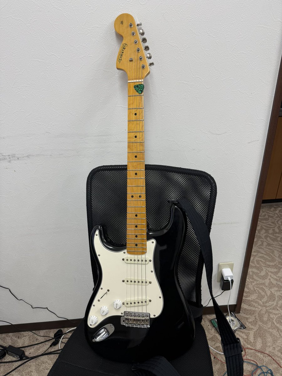 そういえば今日MNGしたのはEdwardsのストラトです。セイモアダンカンの