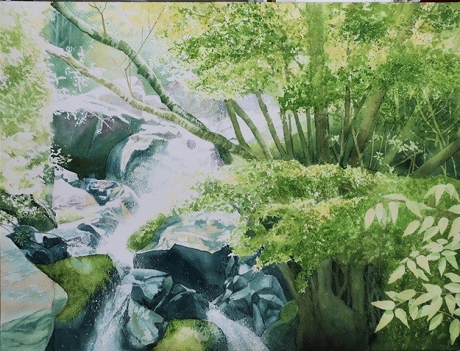 以前の絵アップ再開しました。 飛竜の流れ・6号 I'm uploading older