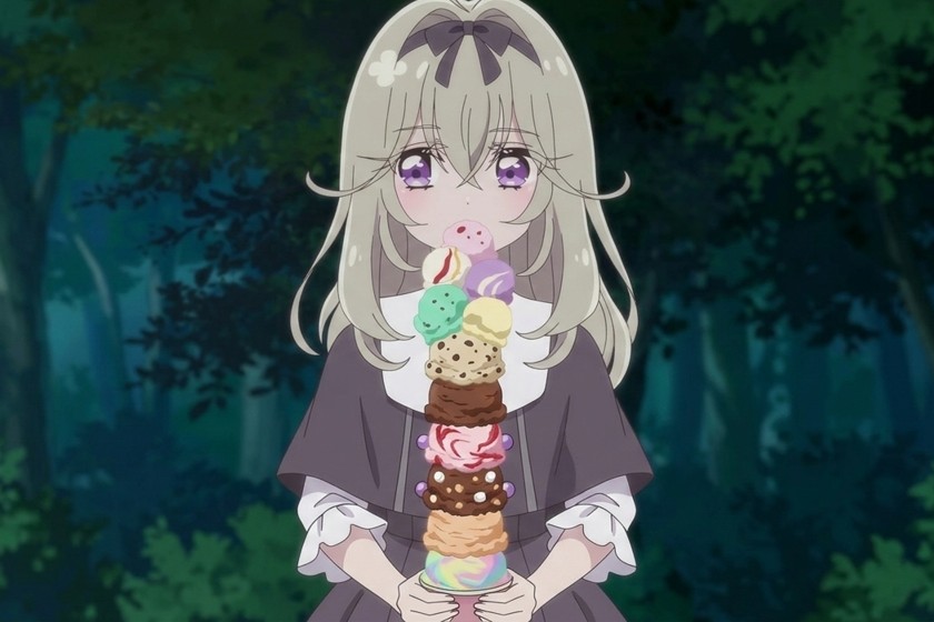 名探偵プリキュア るるかのアイス盛りすぎチャレンジ🤣 #AIイラスト