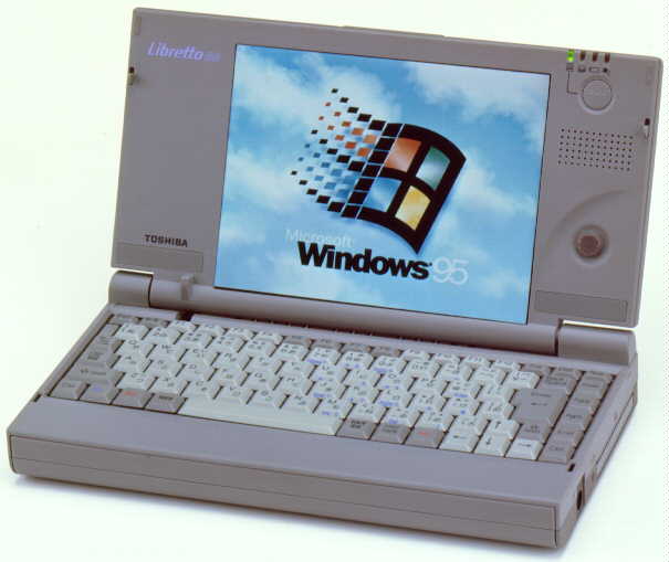 TOSHIBA Libretto 50ノートPC 東芝、Pentium 75MHz、810MB HDD
