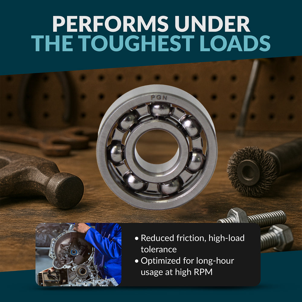 608 Unsealed Ball Bearing - 8x22x7 - PGN Bearings