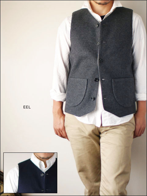 EEL [イール] CHIC VEST シックベスト [EAW-11107A] MEN'S : refalt blog