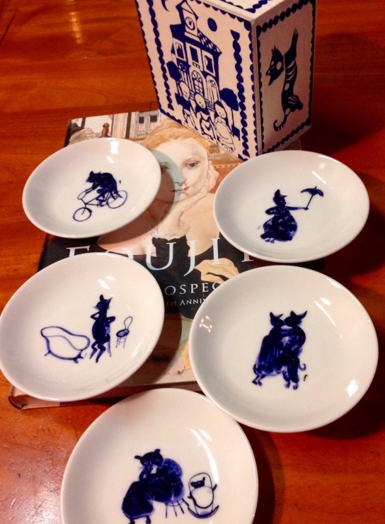 藤田嗣治展 藤田の小皿 : 石のコトバ