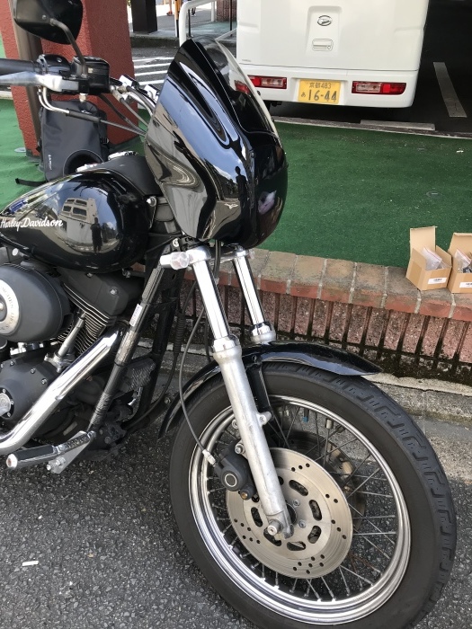 ダイナ 39mmフォークにクォーター フェアリング : インゴット