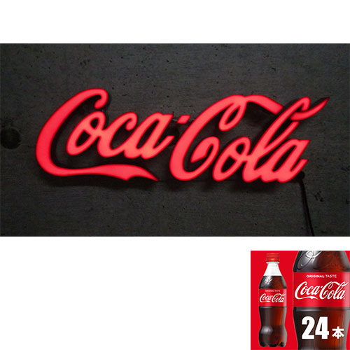ミニレタリングサイン+「コカ・コーラ」24本 | Penny's Market