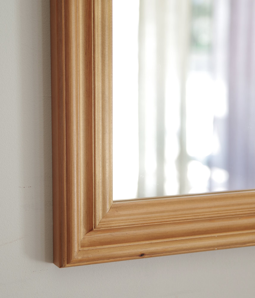 P&C Online Shop ペニーワイズオリジナル家具/パイン材ミラー(Mサイズ